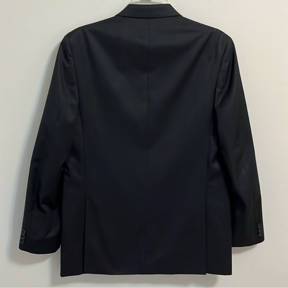 Joseph & Feiss blazer suit jacket coat boys size 20 black 2 button long sleeve - Picture 10 of 12